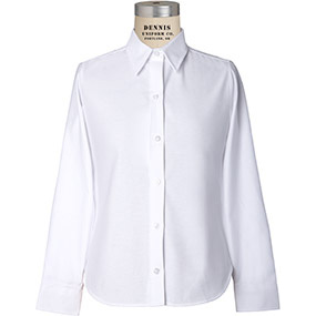 Long Sleeve Feminine Fit Oxford Shirt