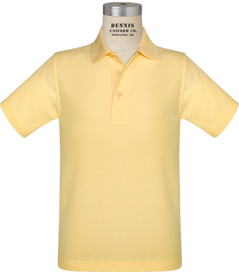 Short Sleeve Pique Polo