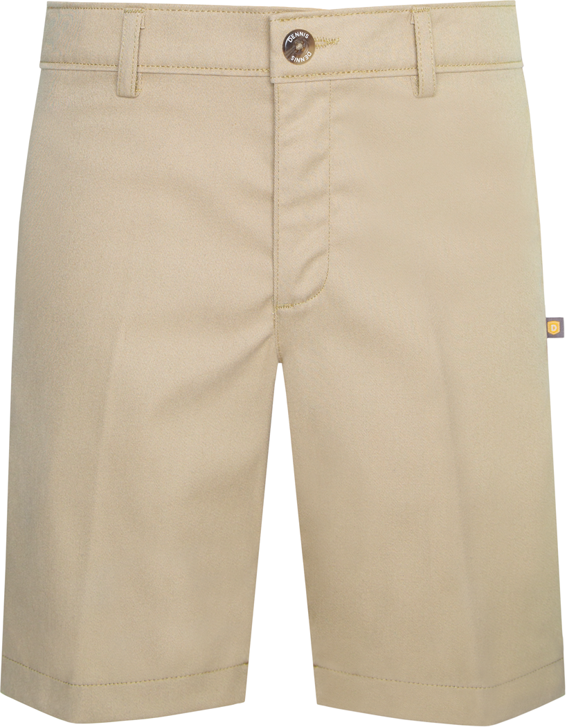 Flat Front Stretch Twill Shorts