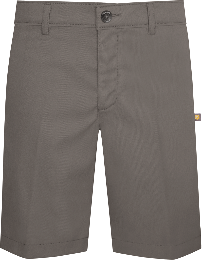 Flat Front Stretch Twill Shorts