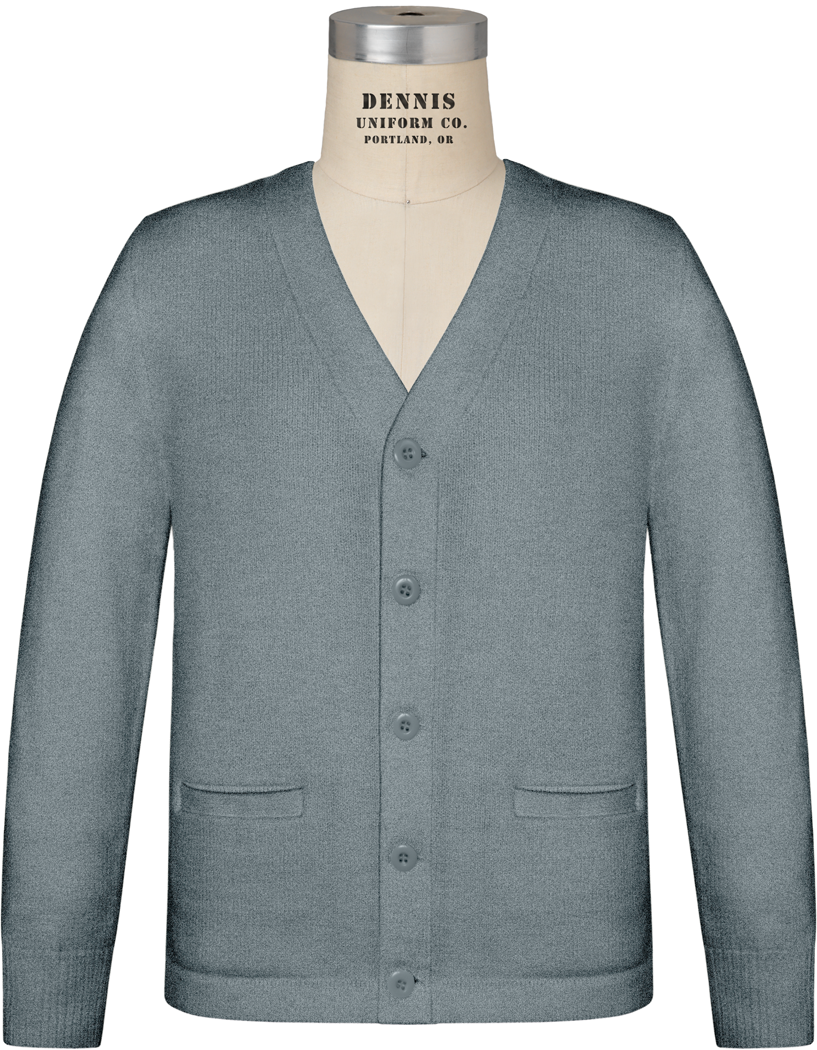 V-Neck Button Front Cardigan