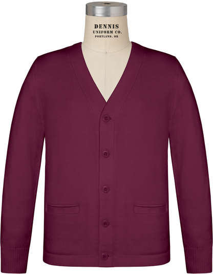 V-Neck Button Front Cardigan