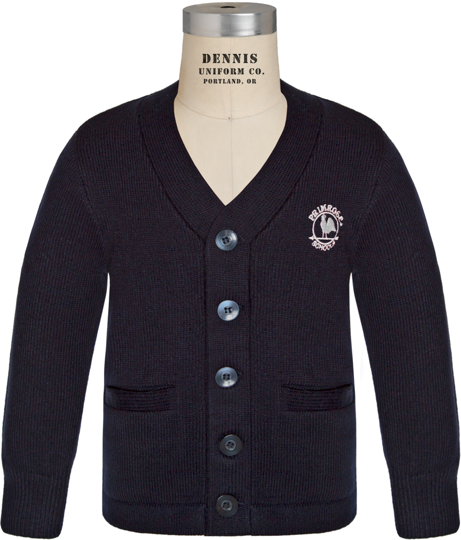 V-Neck Button Front Cardigan