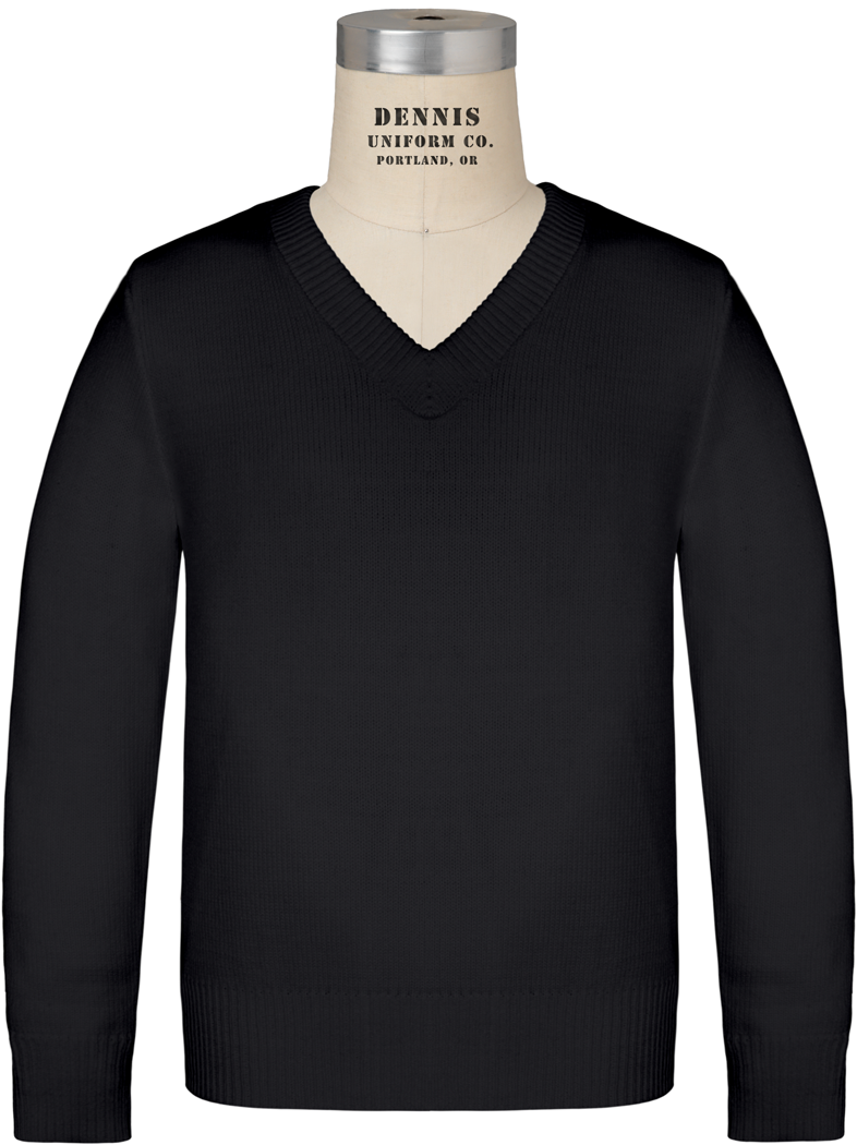 V-Neck Pullover Sweater