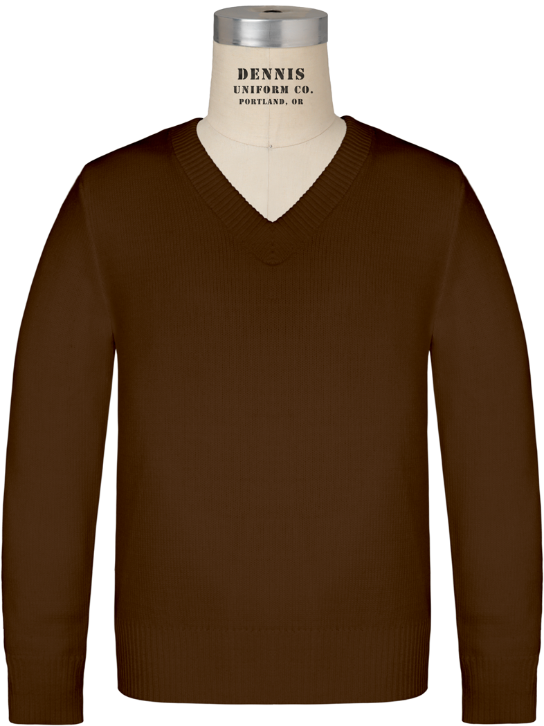 V-Neck Pullover Sweater