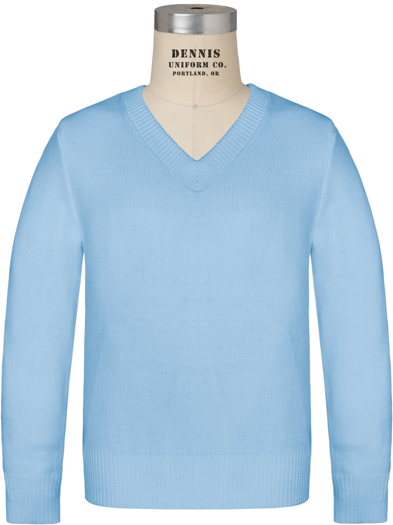 V-Neck Pullover Sweater