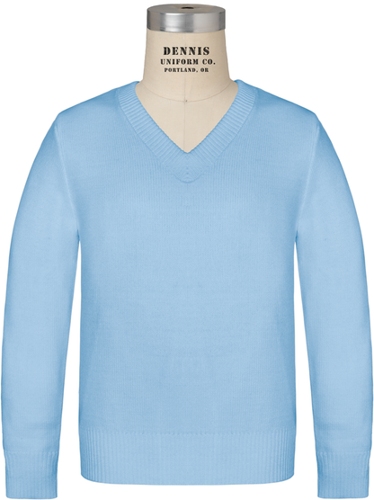 V-Neck Pullover Sweater