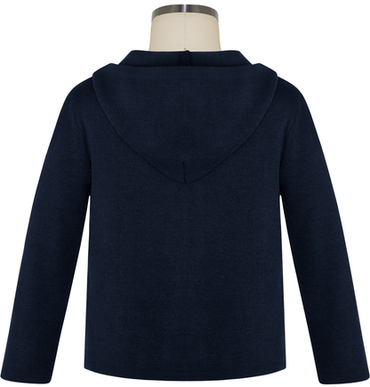 Full Zip Hooded Cardigan