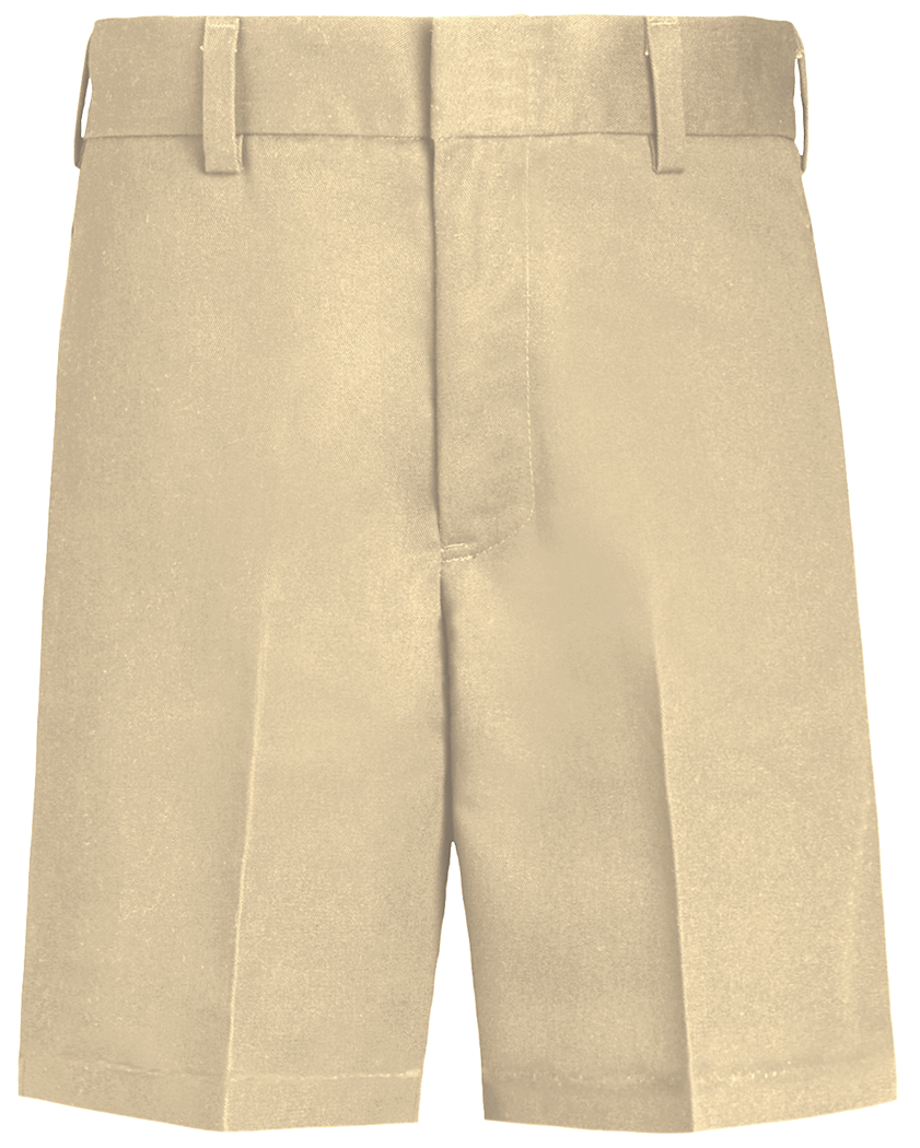 Flat Front Flex Twill Shorts