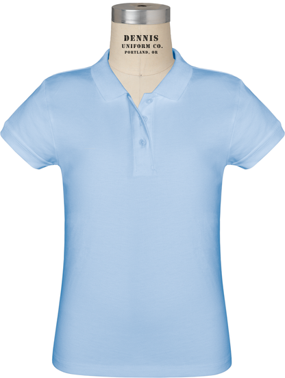 Feminine Fit Short Sleeve Jersey Polo