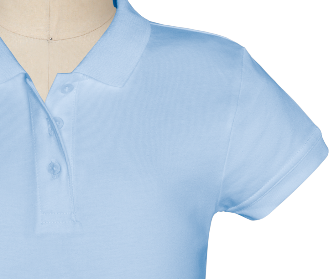 Feminine Fit Short Sleeve Jersey Polo