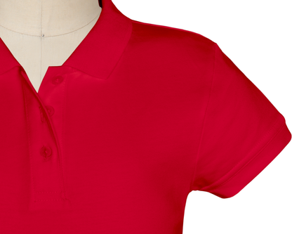 Feminine Fit Short Sleeve Jersey Polo