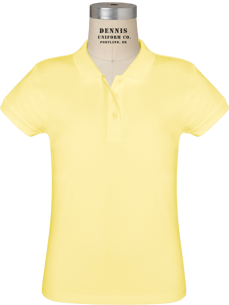 Feminine Fit Short Sleeve Jersey Polo