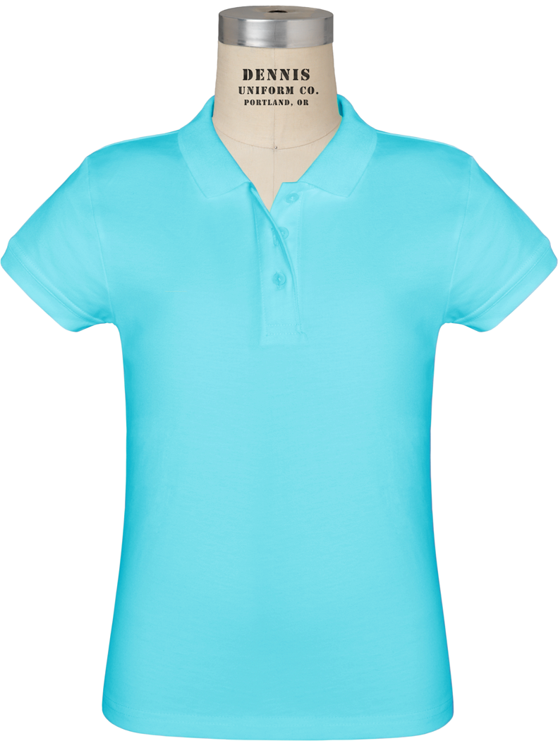 Feminine Fit Short Sleeve Jersey Polo