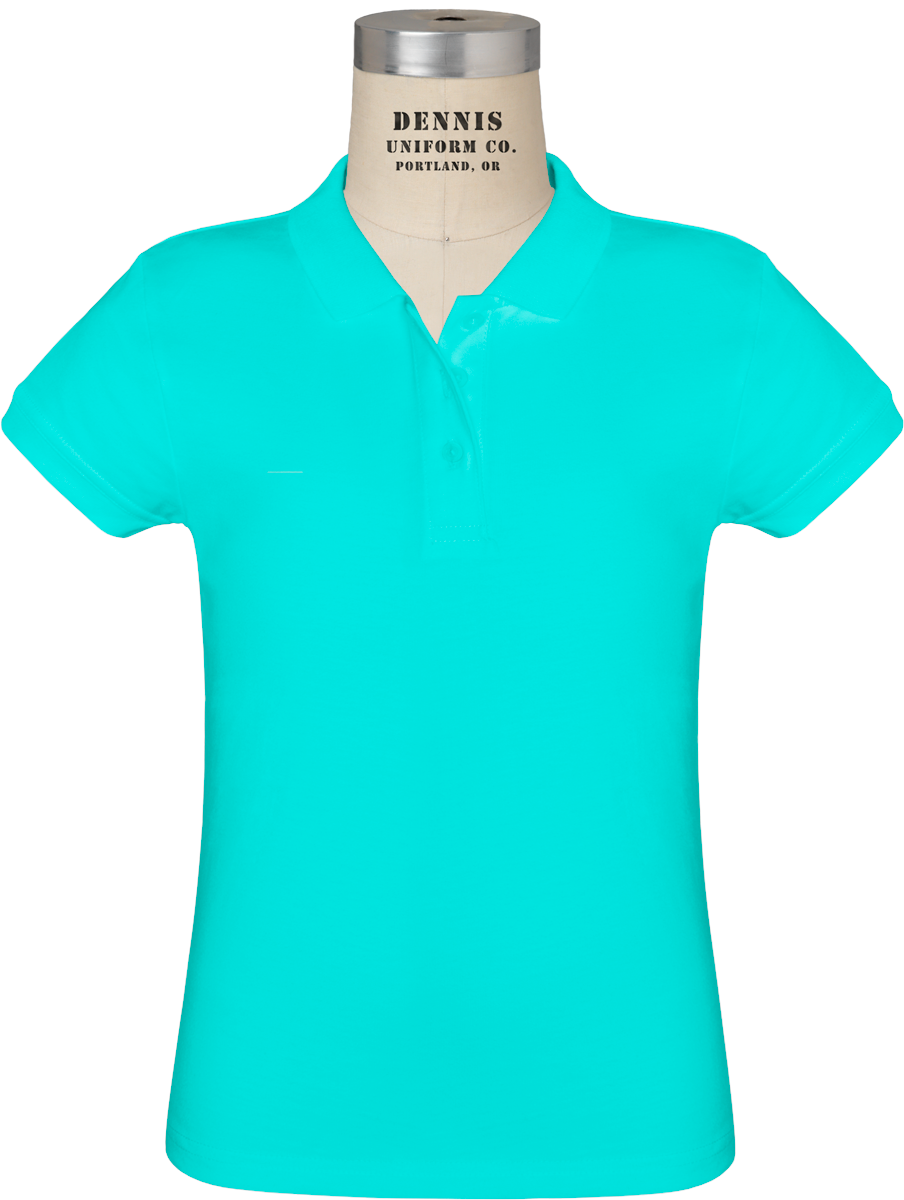 Feminine Fit Short Sleeve Jersey Polo