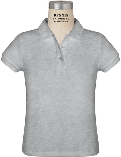 Feminine Fit Short Sleeve Piqué Polo