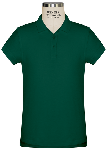 Feminine Fit Short Sleeve Piqué Polo