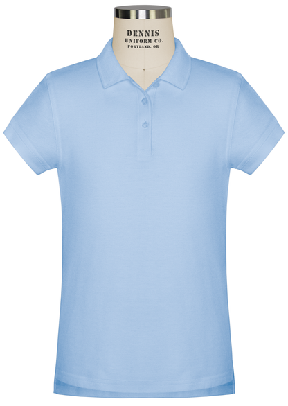 Feminine Fit Short Sleeve Piqué Polo