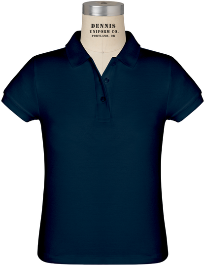 Feminine Fit Short Sleeve Piqué Polo