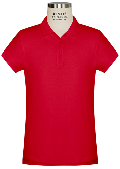 Feminine Fit Short Sleeve Piqué Polo