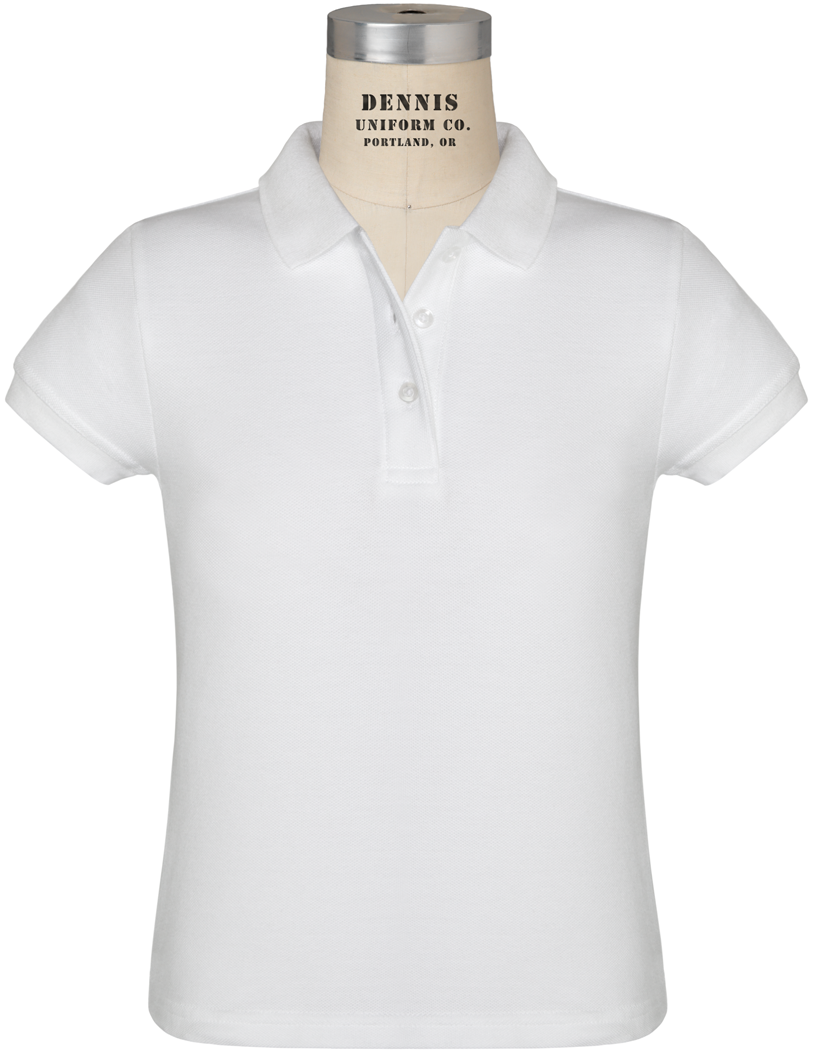 Feminine Fit Short Sleeve Piqué Polo