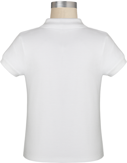 Feminine Fit Short Sleeve Piqué Polo