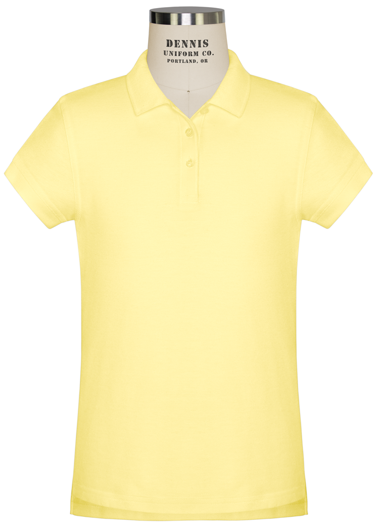 Feminine Fit Short Sleeve Piqué Polo