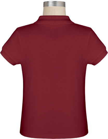 Feminine Fit Short Sleeve Piqué Polo