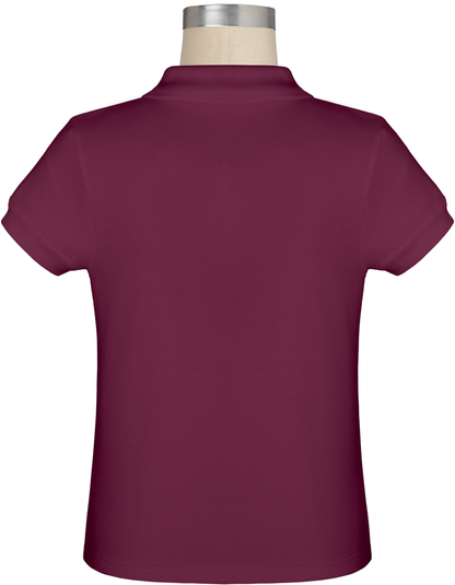 Feminine Fit Short Sleeve Piqué Polo