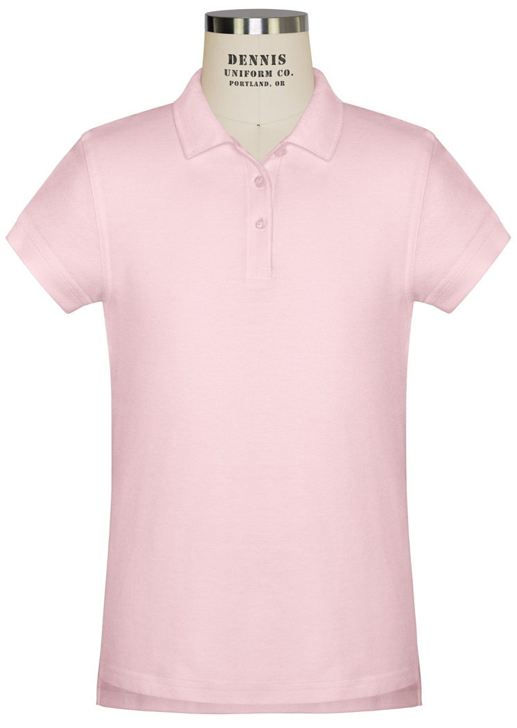 Feminine Fit Short Sleeve Piqué Polo