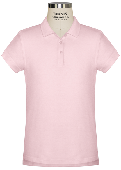 Feminine Fit Short Sleeve Piqué Polo