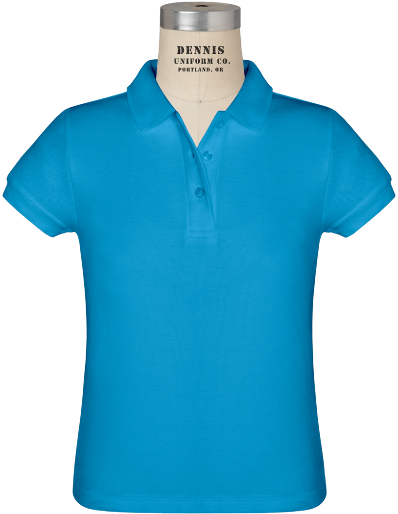 Feminine Fit Short Sleeve Piqué Polo