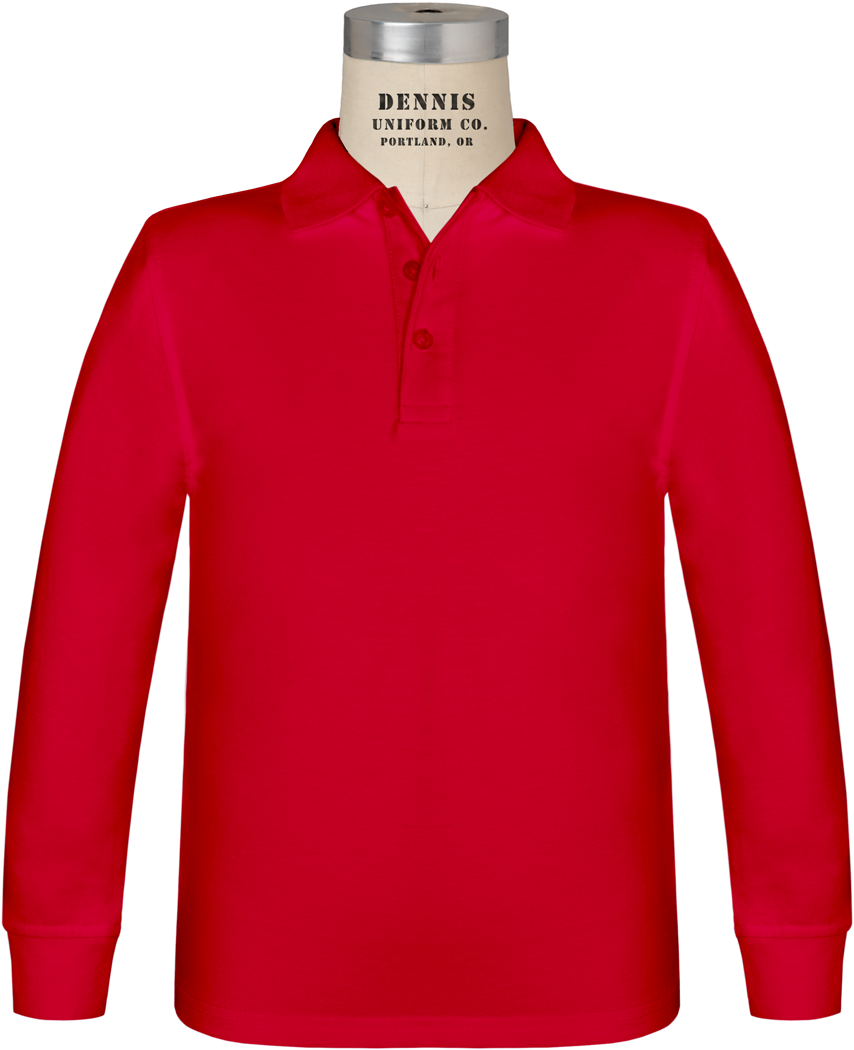 Long Sleeve Jersey Polo