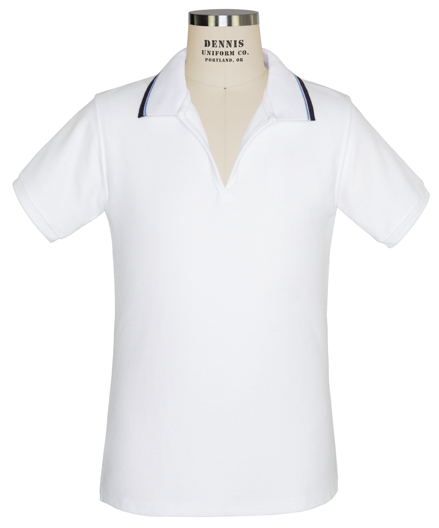 Short Sleeve Johnny Collar Polo