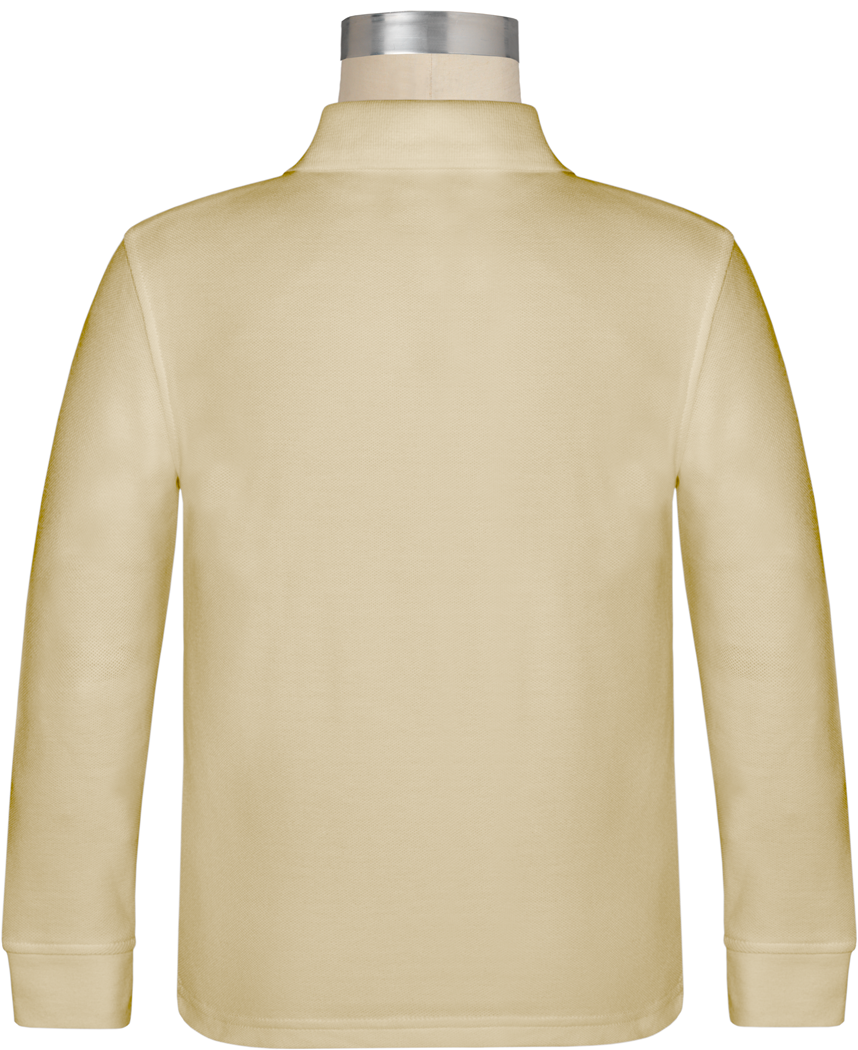 Long Sleeve Piqué Polo