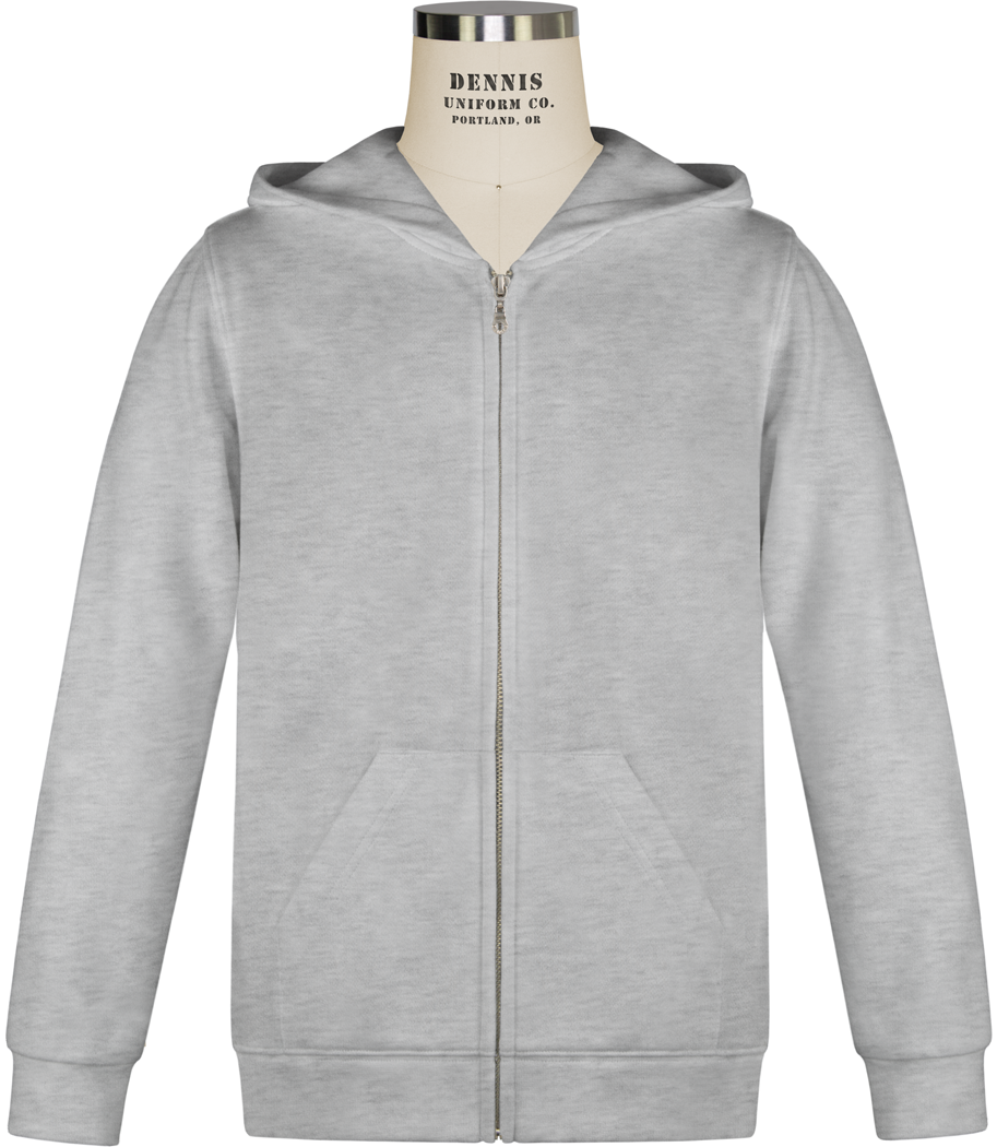 Full Zip Hooded Sweatshirt