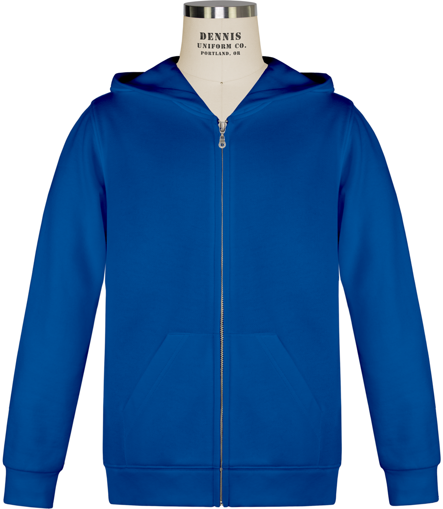 Full Zip Hooded Sweatshirt