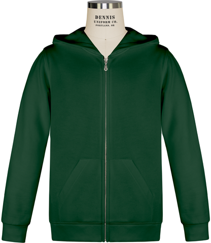 Full Zip Hooded Sweatshirt