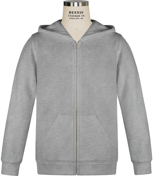 Full Zip Hooded Sweatshirt