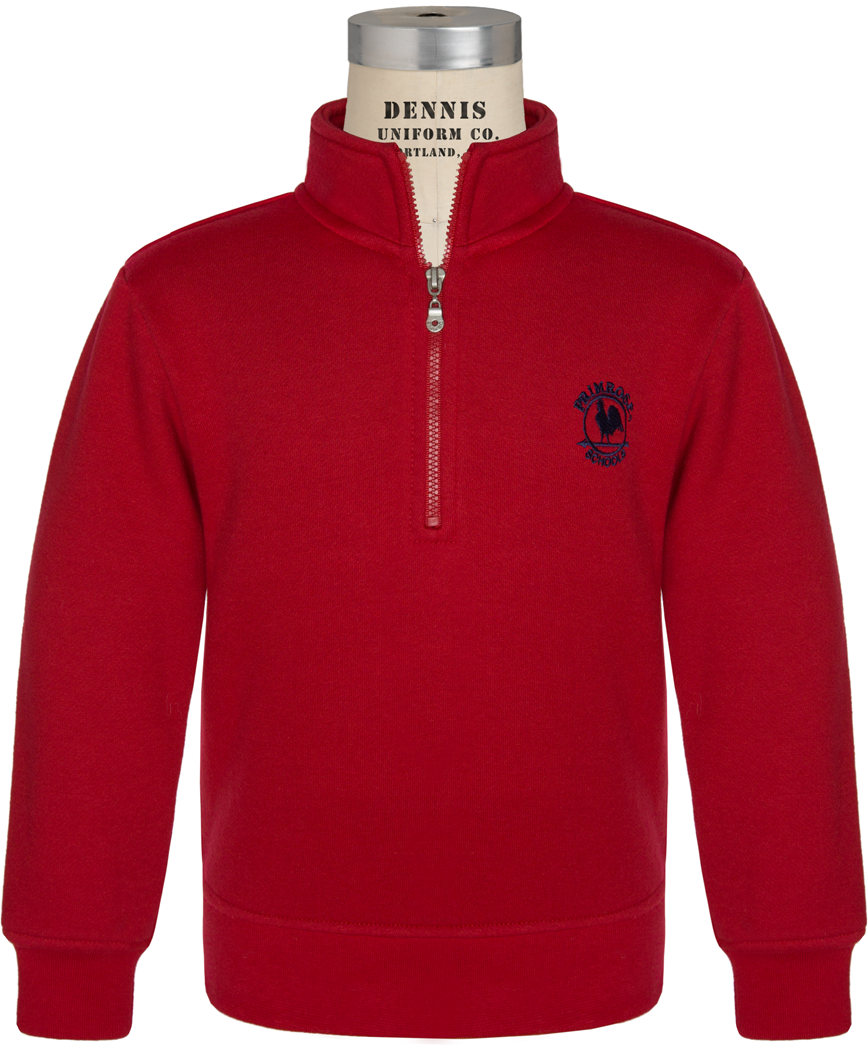 1/4 Zip Pullover Sweatshirt