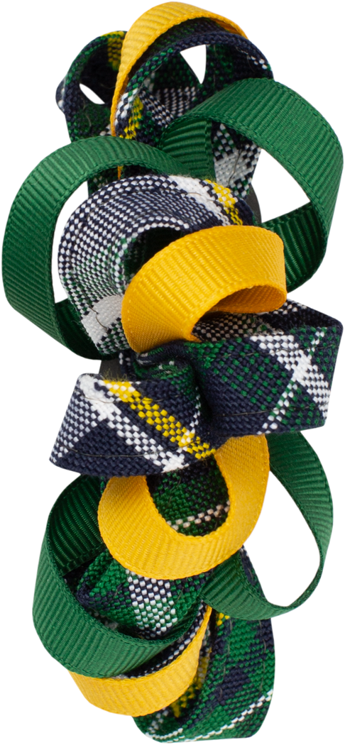 Ribbon Loop Burst Barrette Hair Bow