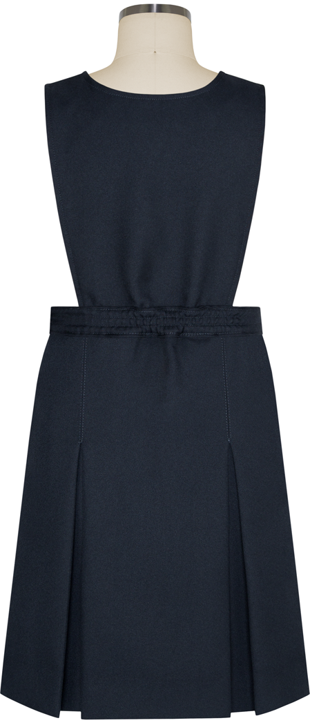 Bib Front Box Pleat Jumper