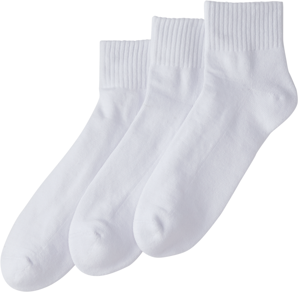 Sport Quarter-Top Sock - 3 Pack