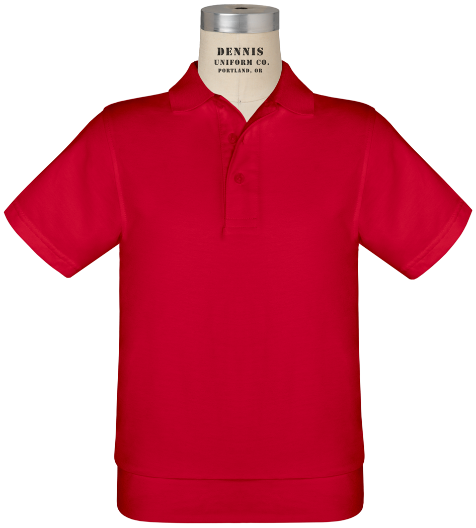 Short Sleeve Banded Jersey Polo