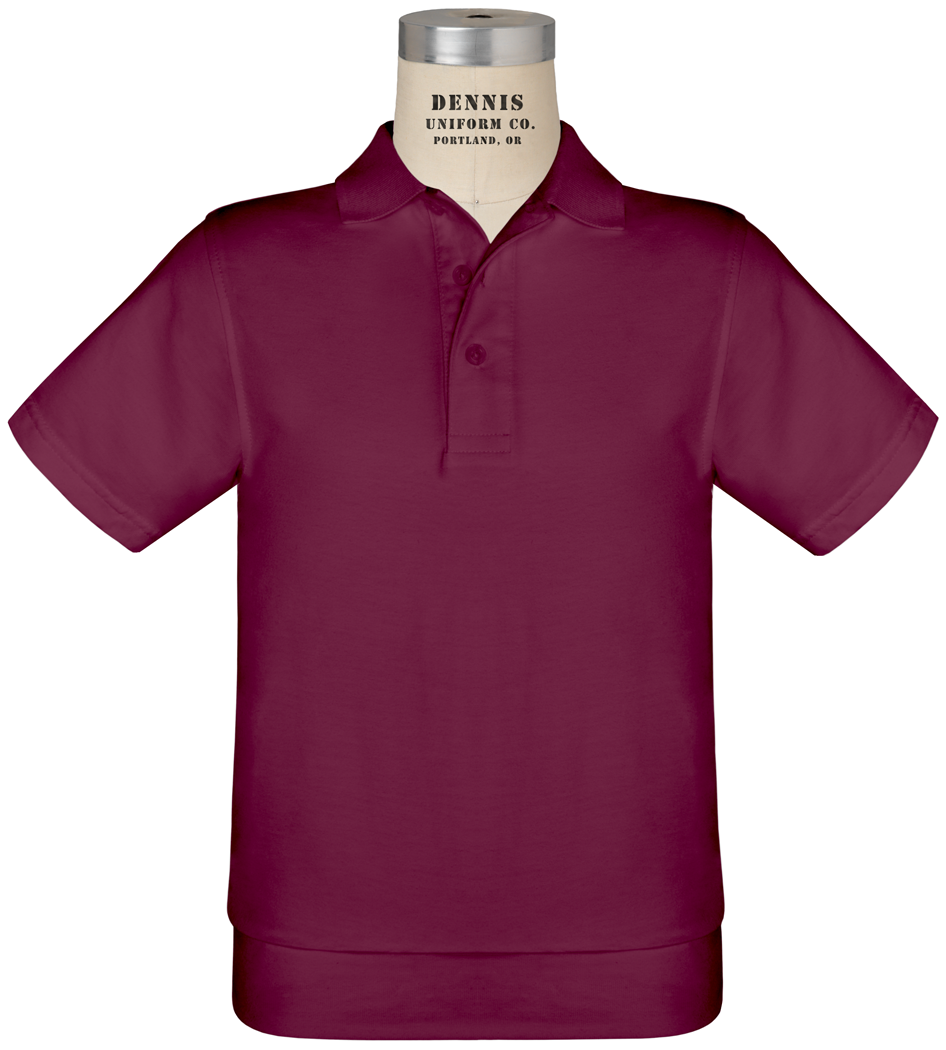 Short Sleeve Banded Jersey Polo