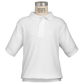 Short Sleeve Long Length Jersey Polo