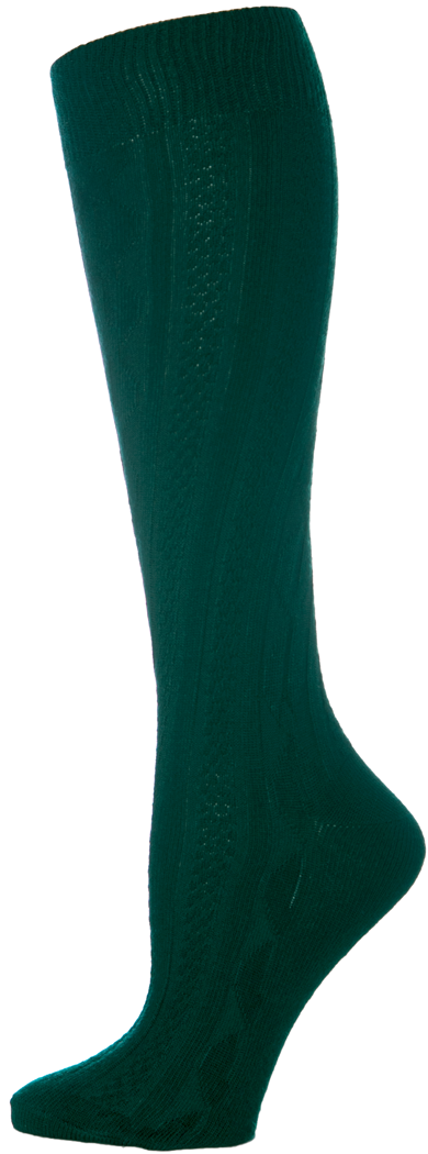 Cable Knit Knee-High Socks - 3 Pack