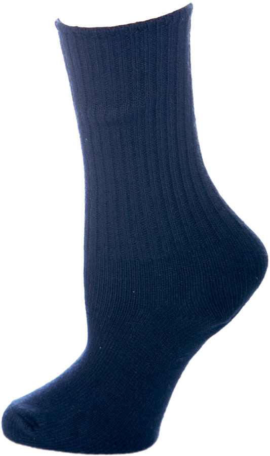 Ribbed Crew Socks - 3 Pack