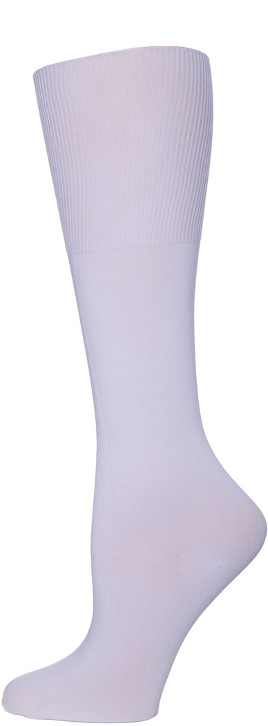 Knee-High Flat Knit Socks