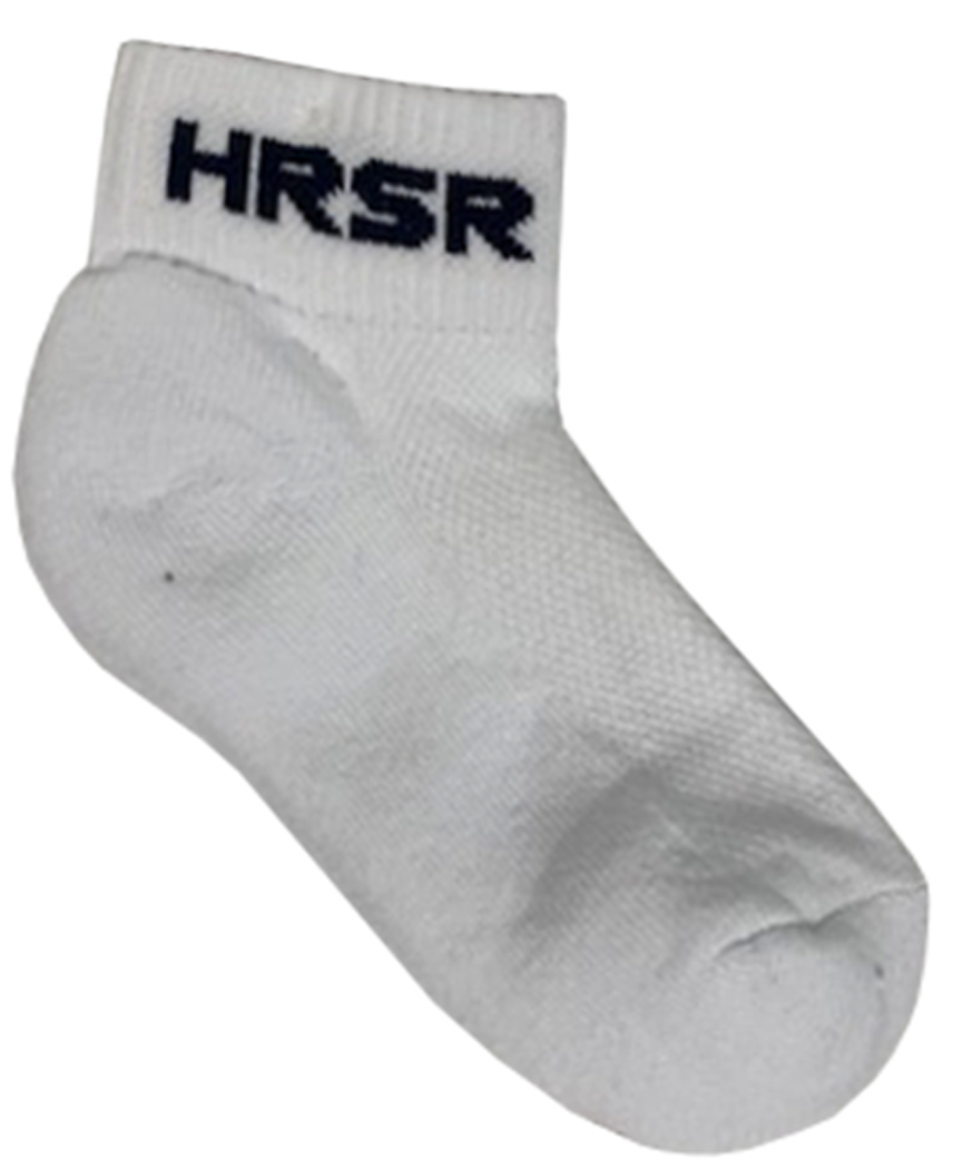 Custom Knit School Logo Ankle Socks - 3 Pack